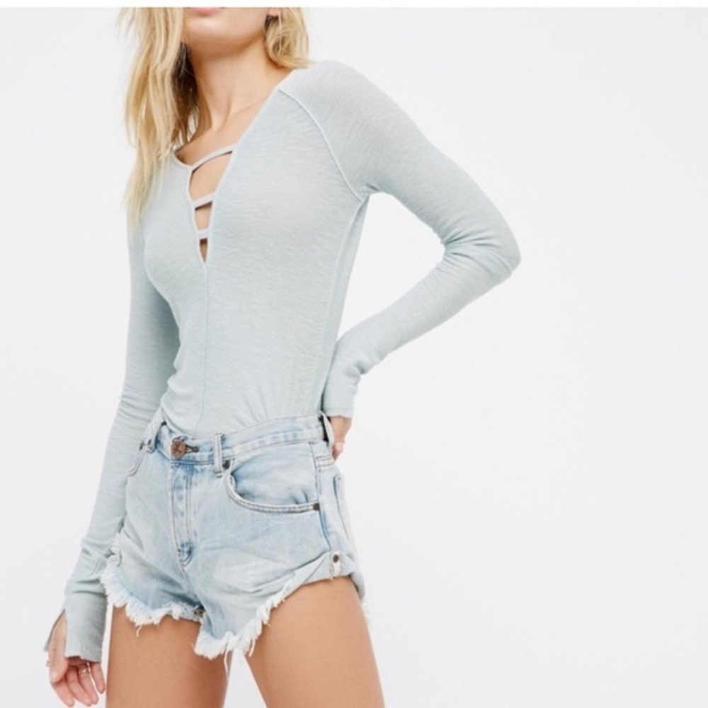 Free People INTAMATELY Bar Bae layering top Small